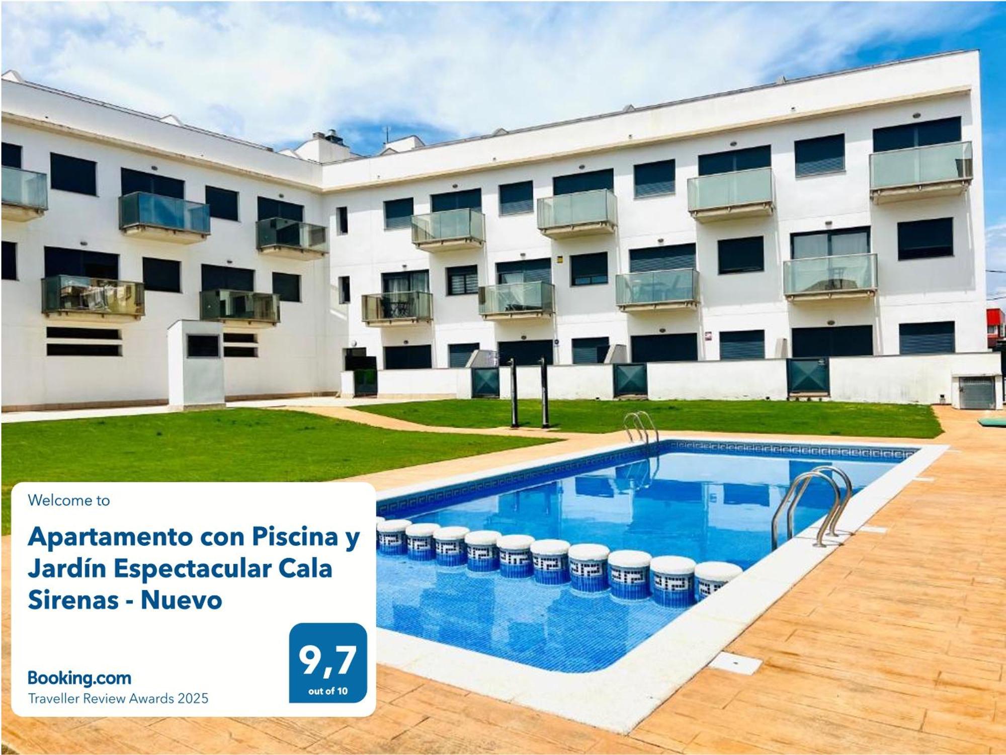Apartamento Con Piscina Y Jardin Espectacular Cala Sirenas - Nuevo Miami Playa Buitenkant foto